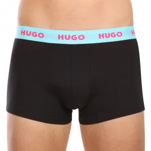3PACK pánske boxerky HUGO viacfarebné (50469766 730) M, trenky