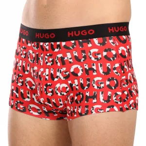 3PACK pánske boxerky HUGO viacfarebné (50480170 306) M, trenky
