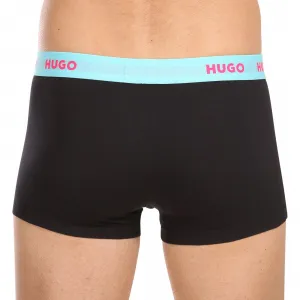 3PACK pánske boxerky HUGO viacfarebné (50469766 730) M, trenky