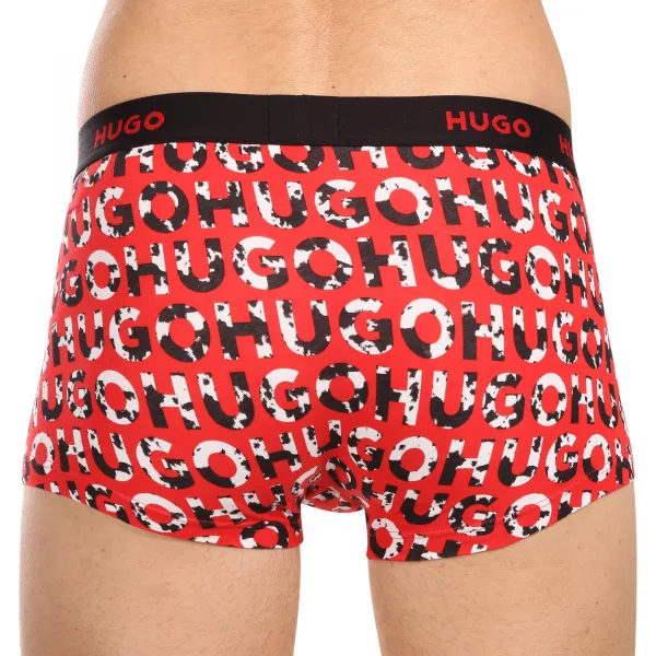 3PACK pánske boxerky HUGO viacfarebné (50480170 306) M, trenky