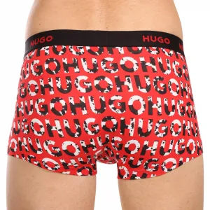 3PACK pánske boxerky HUGO viacfarebné (50480170 306) M, trenky