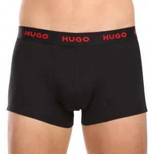 3PACK pánske boxerky HUGO viacfarebné (50480170 306) M, trenky