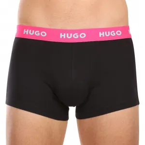3PACK pánske boxerky HUGO viacfarebné (50469766 730) M, trenky