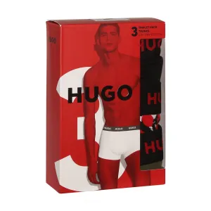 3PACK pánske boxerky HUGO viacfarebné (50480170 306) M, trenky