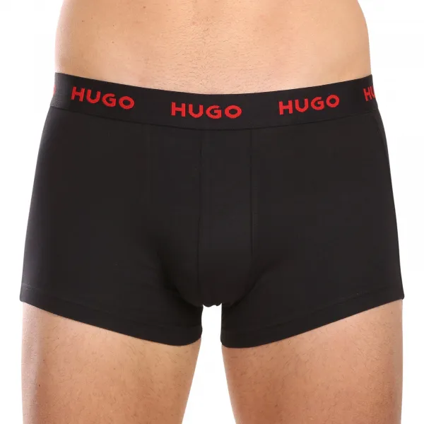 3PACK pánske boxerky HUGO viacfarebné (50480170 022) M, trenky