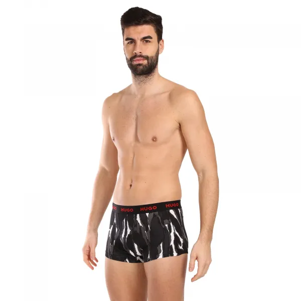 3PACK pánske boxerky HUGO viacfarebné (50480170 022) M, trenky
