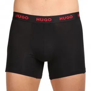 3PACK pánske boxerky HUGO viacfarebné (50510192 321) M, trenky
