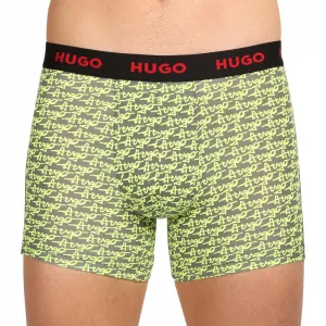 3PACK pánske boxerky HUGO viacfarebné (50510192 321) M, trenky
