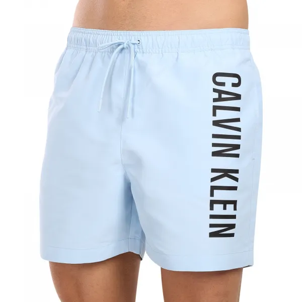 Pánske plavky Calvin Klein modré (KM0KM01004-C7S) M