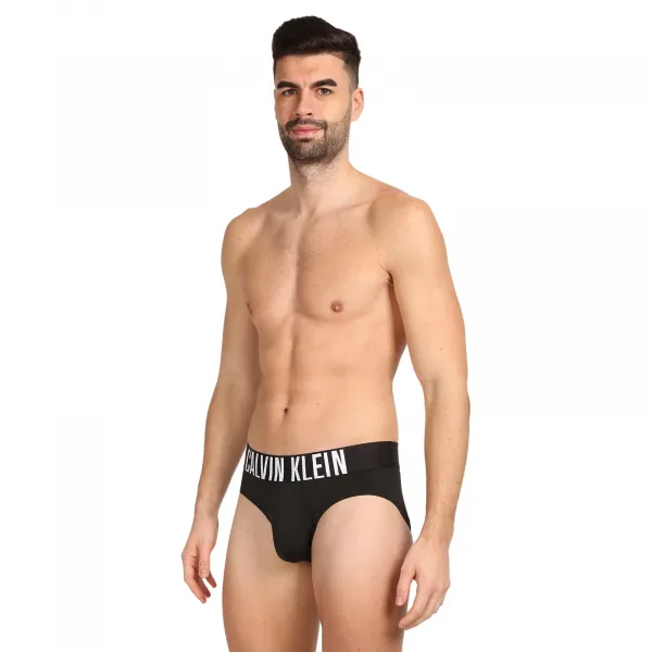 3PACK pánske slipy Calvin Klein čierné (NB3610A-UB1) M