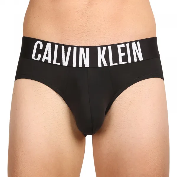 3PACK pánske slipy Calvin Klein čierné (NB3610A-UB1) M