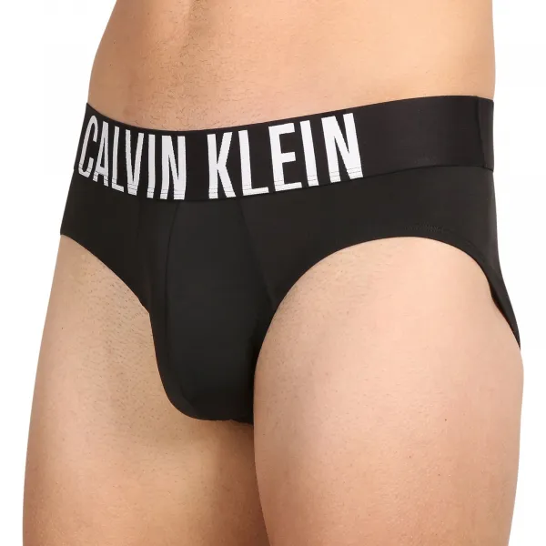 3PACK pánske slipy Calvin Klein čierné (NB3610A-UB1) M