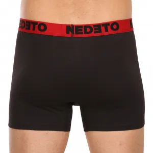 3PACK pánske boxerky Nedeto čierne (3NBC4) L, trenky