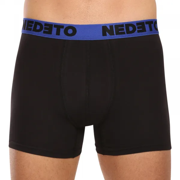 3PACK pánske boxerky Nedeto čierne (3NBC6) L, trenky