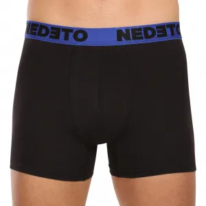 3PACK pánske boxerky Nedeto čierne (3NBC6) L, trenky