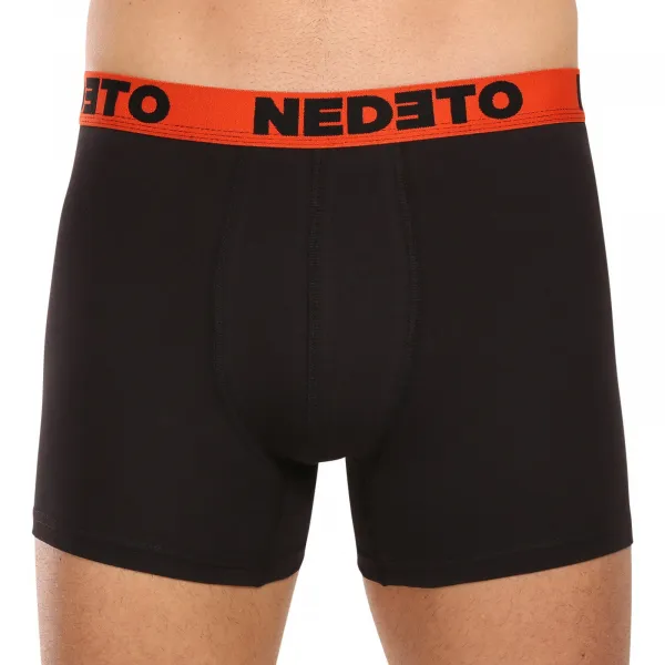 3PACK pánske boxerky Nedeto čierne (3NBC3) M, trenky