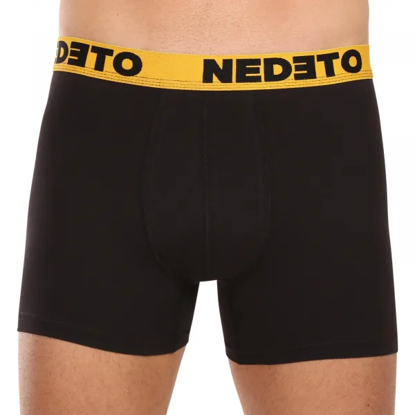 3PACK pánske boxerky Nedeto čierne (3NBC2) M, trenky