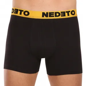 3PACK pánske boxerky Nedeto čierne (3NBC2) M, trenky