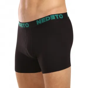 3PACK pánske boxerky Nedeto čierne (3NB003b) M, trenky