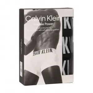 3PACK pánske boxerky Calvin Klein čierne (NB3608A-UB1) M, trenky
