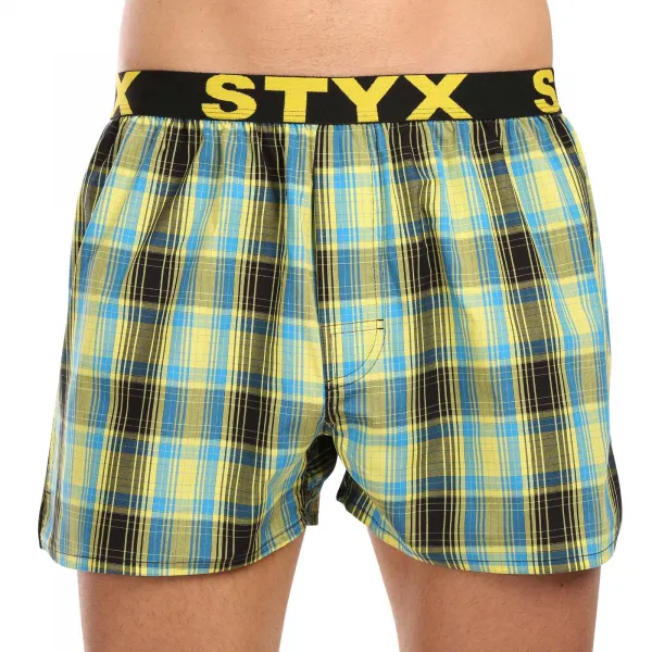 10PACK pánske trenky Styx športová guma (10B102130) M, trenírky