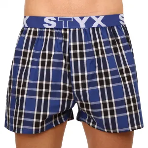 3PACK pánske trenky Styx športová guma viacfarebné (3B092140) M, trenírky