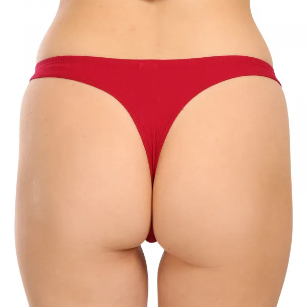3PACK dámske tangá Tommy Hilfiger nadrozmer viacfarebná (UW0UW05189 0SR) XL