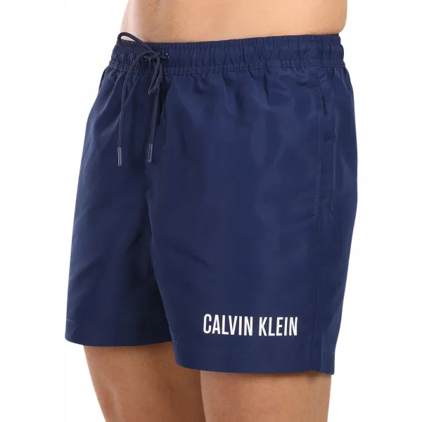 Pánske plavky Calvin Klein modré (KM0KM00992-C7E) S