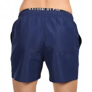 Pánske plavky Calvin Klein modré (KM0KM00992-C7E) S