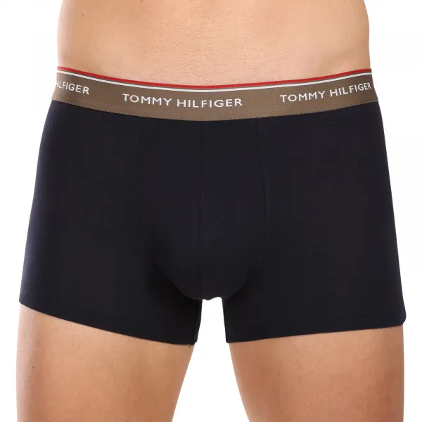 3PACK pánske boxerky Tommy Hilfiger tmavo modré (UM0UM01642 0XX) M, trenky