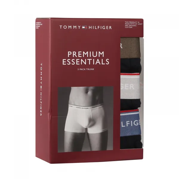 3PACK pánske boxerky Tommy Hilfiger tmavo modré (UM0UM01642 0XX) M, trenky