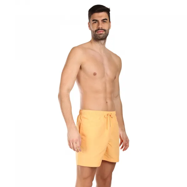 Pánske plavky Calvin Klein oranžové (KM0KM01004-SAN) M