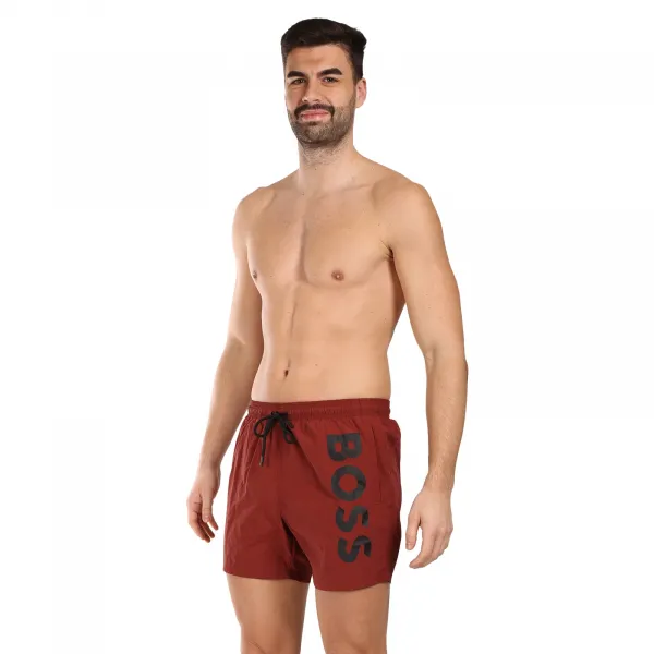 Pánske plavky BOSS červené (50515296 248) M