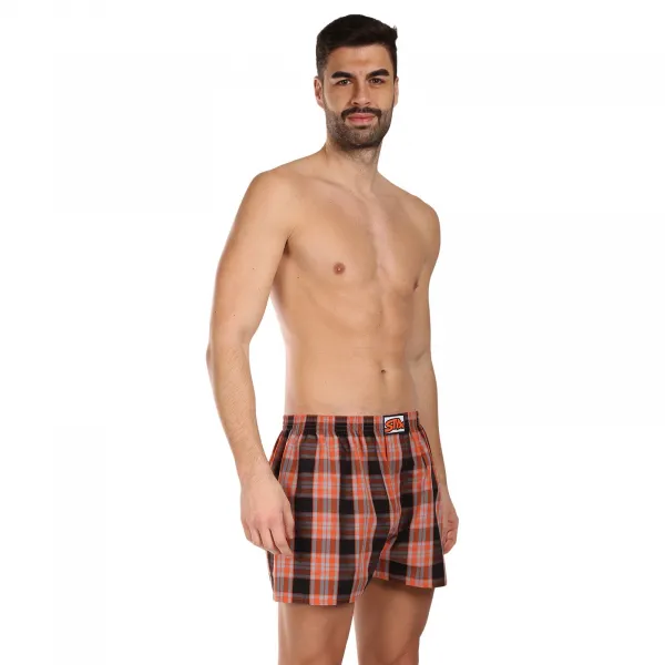 Pánske trenky Styx klasická guma viacfarebné (A1026) S, trenírky