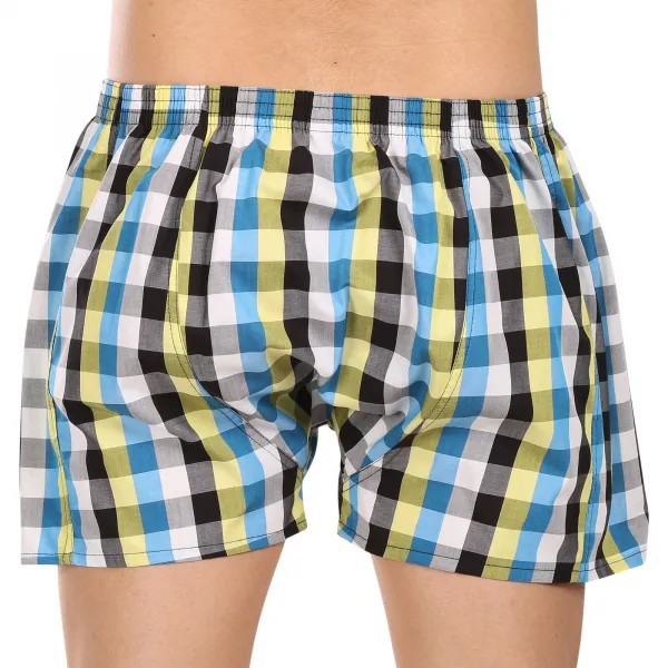 Pánske trenky Styx klasická guma nadrozmer viacfarebné (E1025) 5XL, trenírky
