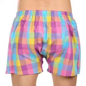 3PACK pánske trenky Styx klasická guma viacfarebné (3A102729) S, trenírky