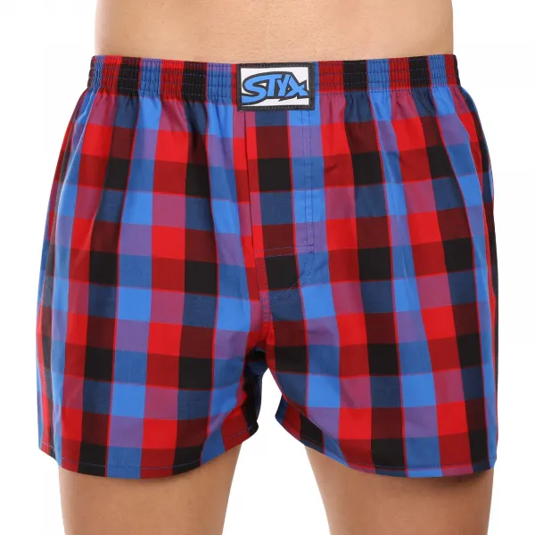 3PACK pánske trenky Styx klasická guma viacfarebné (3A102729) S, trenírky
