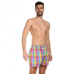 3PACK pánske trenky Styx klasická guma viacfarebné (3A102729) S, trenírky