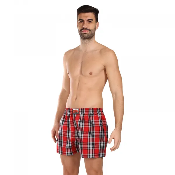 Pánske trenky Styx klasická guma viacfarebné (A1023) S, trenírky