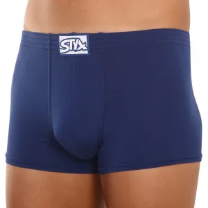 3PACK pánske boxerky Styx klasická guma tmavo modré (3Q0968) M, trenky