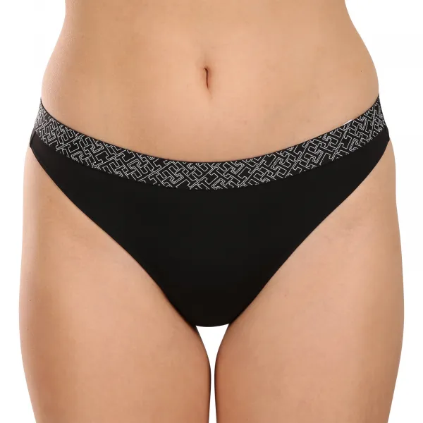3PACK dámske tangá Tommy Hilfiger viacfarebná (UW0UW05185 0VT) S