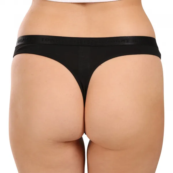 3PACK dámske tangá Tommy Hilfiger nadrozmer viacfarebná (UW0UW04480 05J) 3XL