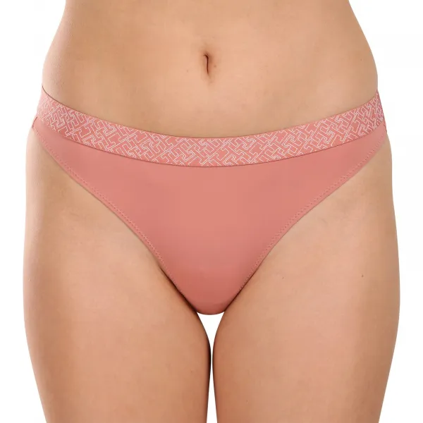 3PACK dámske tangá Tommy Hilfiger viacfarebná (UW0UW05185 0VT) S