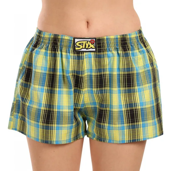 3PACK dámske trenky Styx klasická guma viacfarebné (3K102128) M, trenírky