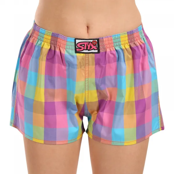 3PACK dámske trenky Styx klasická guma viacfarebné (3K102730) S, trenírky