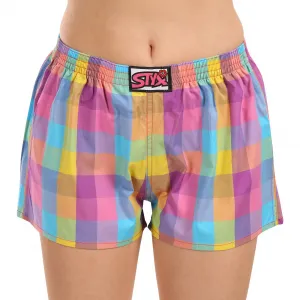 3PACK dámske trenky Styx klasická guma viacfarebné (3K102730) S, trenírky