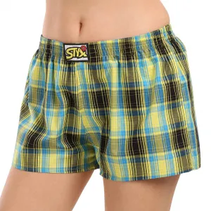 Dámske trenky Styx klasická guma viacfarebné (K1021) M, trenírky