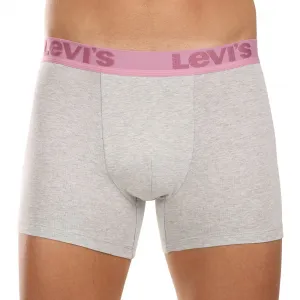 3PACK pánske boxerky Levis viacfarebné (905045001 025) M, trenky