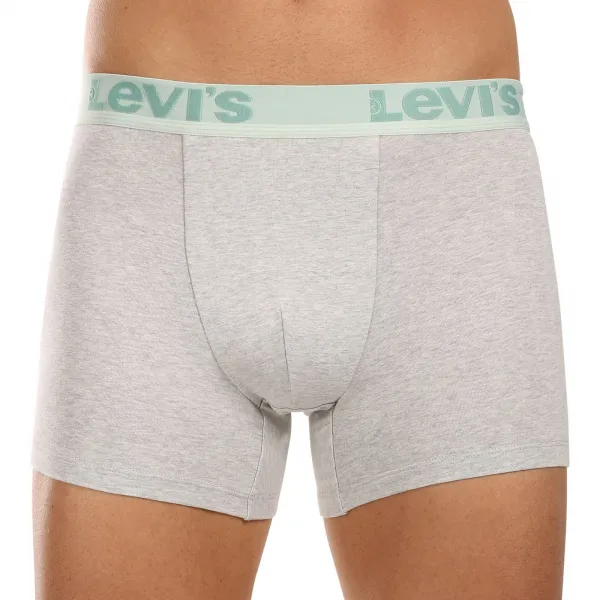 3PACK pánske boxerky Levis viacfarebné (905045001 025) M, trenky