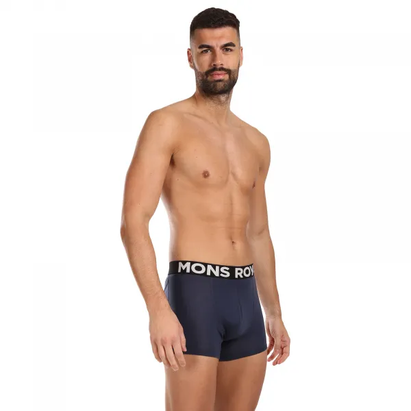 Pánske boxerky Mons Royale tmavomodre (100087-1169-568) M, trenky